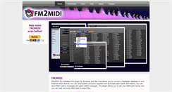 Desktop Screenshot of fm2midi.com